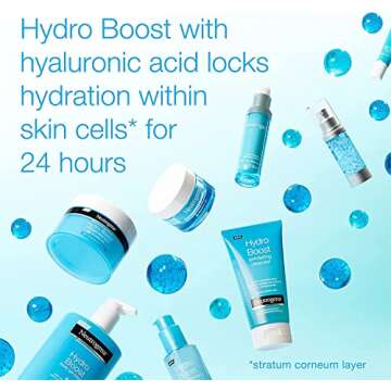 Neutrogena Hydro Boost and Hydrating Hydrogel Mask 1 Ounce (4 Pack)