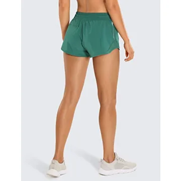 CRZ YOGA Athletic Running Shorts for Women - Stylish and Durable