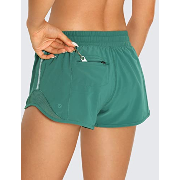 CRZ YOGA Athletic Running Shorts for Women - Stylish and Durable
