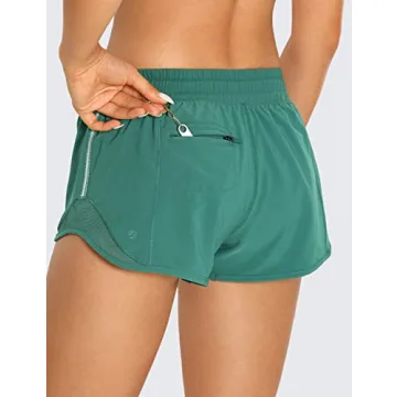 CRZ YOGA Athletic Running Shorts for Women - Stylish and Durable