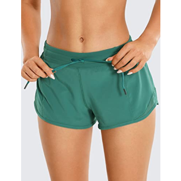 CRZ YOGA Athletic Running Shorts for Women - Stylish and Durable