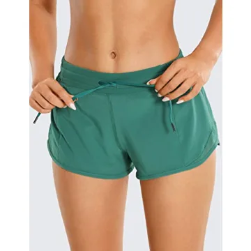 CRZ YOGA Athletic Running Shorts for Women - Stylish and Durable