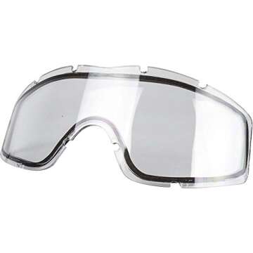 Valken Airsoft Tango Thermal Goggles – Clear, Yellow & Smoke Lenses with Full Seal Eye Protection ...