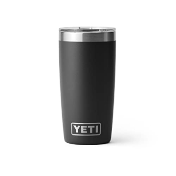 YETI Rambler 10 oz Tumbler, Stainless Steel with Lid