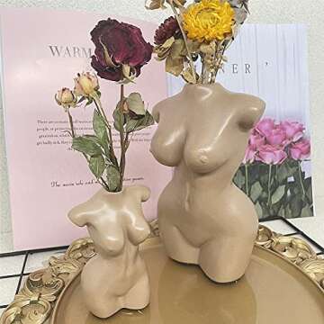 Body Vase Female Form for Aesthetic Decor