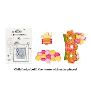 Lalaloopsy Doll- Crumbs Sugar Cookie & Pet Mouse, 13" Baker Doll with Pink Hair, Pink and Yellow Outfit & Accessories, Reusable House Playset- Gifts for Kids, Toys for Girls Ages 3 4 5+ to 103