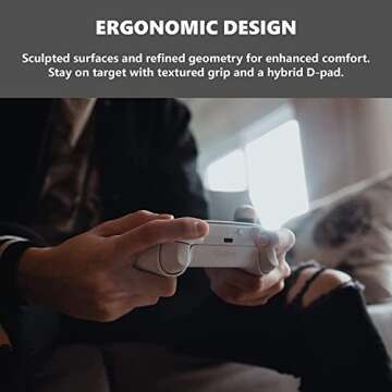 Xbox Core Wireless Gaming Controller – Robot White – Xbox Series X|S, Xbox One, Windows PC, Android, and iOS