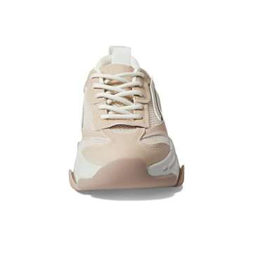 Steve Madden Women's Possession Sneaker, Tan Multi, 6