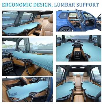 Comfortable EKENYSLEN Travel Bed for Cars and Camping