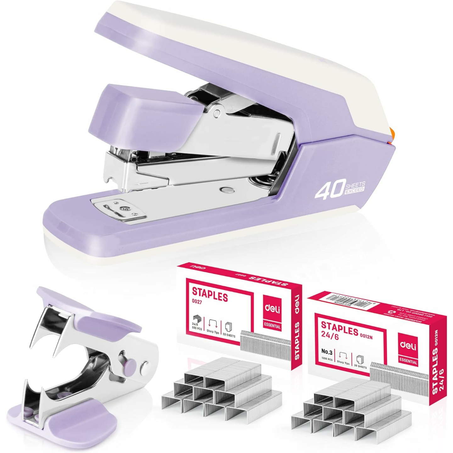 Deli Desktop Stapler - Heavy Duty & Effortless
