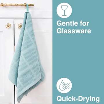 All-Clad Solid Kitchen Towel - Highly Absorbent 100% Cotton