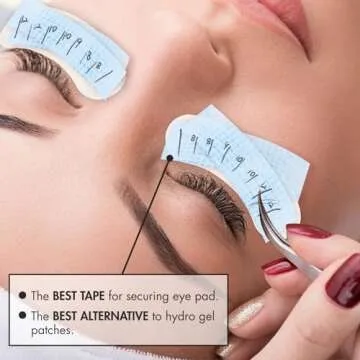 Embagol Lash Tape for Eyelash Extensions - Soft & Breathable