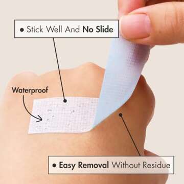 Embagol Lash Tape for Eyelash Extensions - Soft & Breathable