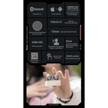 Moondrop Space Travel Earbuds Bluetooth 5.3 Noise Cancellation