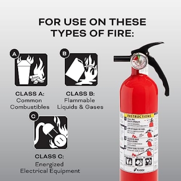 Kidde 2-Pack Fire Extinguishers: Kitchen & Home Safety