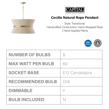 Cecilia Transitional Art Deco Luxe Pendant Light