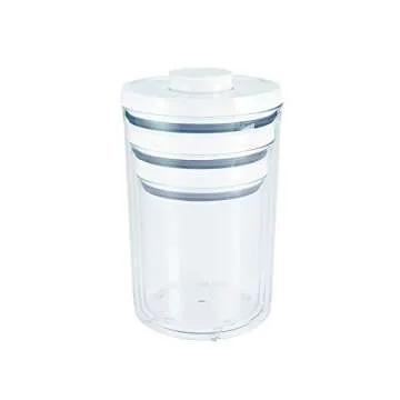 OXO 6-Piece Pop Round Canister Set, White