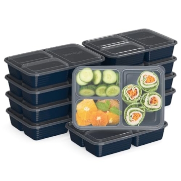 Bentgo 20-Piece 3-Compartment Meal Prep Set - BPA-Free