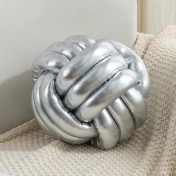 Stylish TESICA Soft Knot Ball Pillow Cushion for Home Elegance