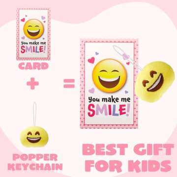 JOYIN 28 Pack Plush Toys & Cards for Valentine Gifts