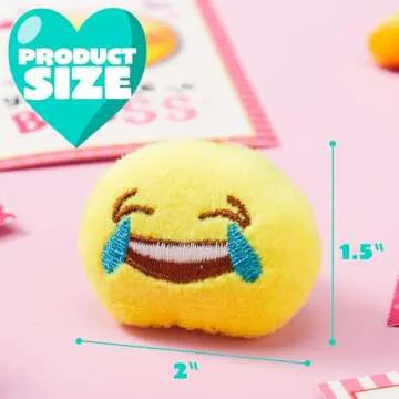 JOYIN 28 Pack Plush Toys & Cards for Valentine Gifts