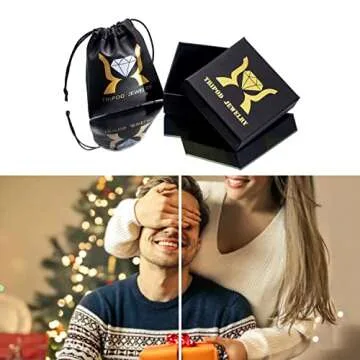 TRIPOD JEWELRY Men's Hip Hop Miami Cuban Link Chain or Bracelet - 14K or White Gold Plated Stainless Steel Cuban Link Choker Gold Chains Necklace 8mm,10mm,12mm,14mm,16mm (14K Gold - 10mm, 8.50)