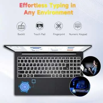 NIMO 15.6" FHD Laptop with Intel i3, 32GB RAM, 1TB SSD