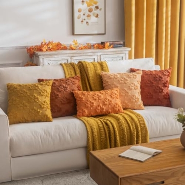 COSIBONO Fall Throw Pillow Covers - Autumn Charm