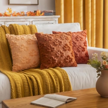 COSIBONO Fall Throw Pillow Covers - Autumn Charm