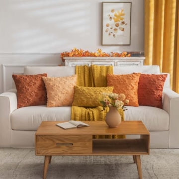 COSIBONO Fall Throw Pillow Covers - Autumn Charm