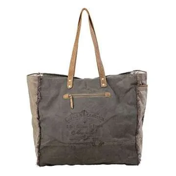 Myra Bag Canvas Multicolor Tote - Stylish and Eco-Friendly