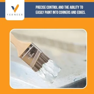 Vermeer 6-Pack Angle Paint Brushes for Professional Smooth Finish