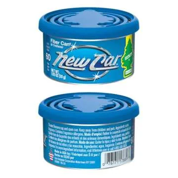 Long-Lasting LITTLE TREES Car Air Freshener Fiber Can