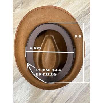 Nicky Bigs Novelties Adult Brown Oktoberfest Hat for Parties & Events