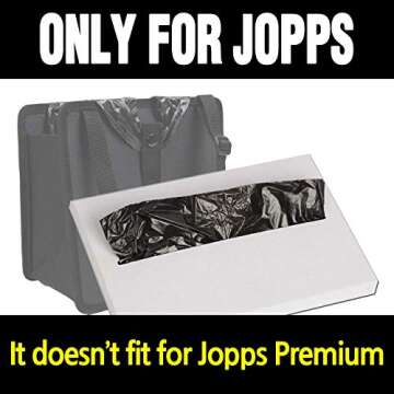 KMMOTORS Plastic bags for Car Trash Can, car garbage bags, car trash bags, trash bags for automotive (Jopps Medium & Aladdin Small)