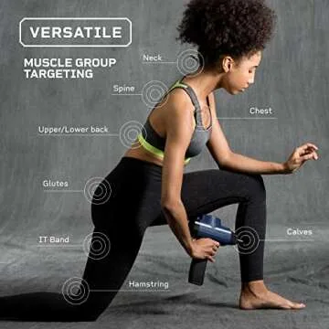 LifePro Sonic Pro Massage Gun - Powerful & Quiet Recovery Tool