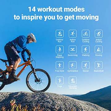 TicWatch GTH Smartwatch - 24H Health Monitoring & Fitness