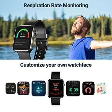 TicWatch GTH Smartwatch - 24H Health Monitoring & Fitness