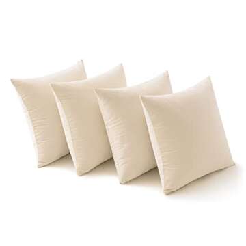 Soft Luxury Velvet Pillow Covers - MIULEE 4 Pack