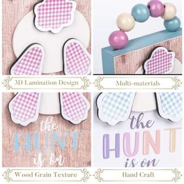 Valery Madelyn Spring Bunny Decor for Stylish Easter Decor