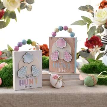 Valery Madelyn Spring Bunny Decor for Stylish Easter Decor
