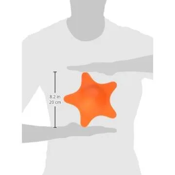 Boon Star Toddler Bathtub and Sink Drain Cover - Starfish Shaped Toddler Bathtub and Sink Drain Cover - Easy to Clean Bath and Sink Stopper - Baby Bath Essentials