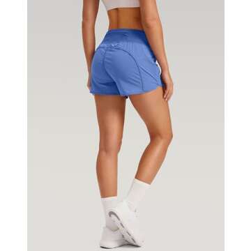 G Gradual Women's Running Shorts with Mesh Liner