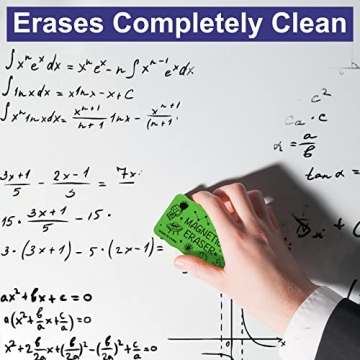 IHPUKIDI Magnetic Whiteboard Erasers Set 4 Pack