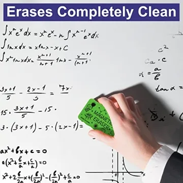 IHPUKIDI Magnetic Whiteboard Erasers Set 4 Pack