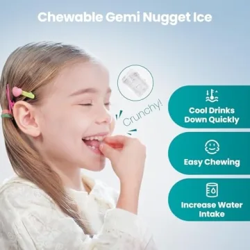 Gevi KNOVA Nugget Ice Maker for Home and Office