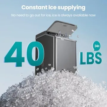 Gevi KNOVA Nugget Ice Maker for Home and Office