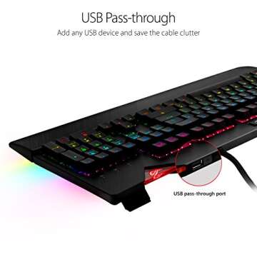 ASUS ROG Strix Flare RGB Mechanical Gaming Keyboard