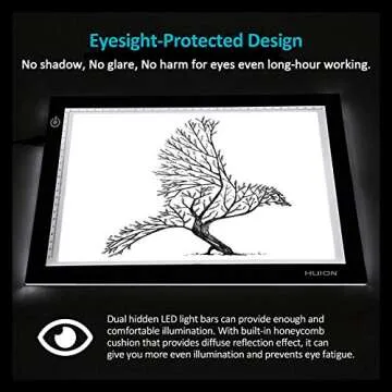 HUION LED Light Pad L4S - Ultra Thin 5mm Drawing Board
