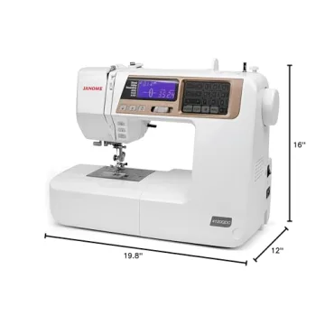 Janome 4120QDC-T Sewing Machine with Bonus Quilt Kit